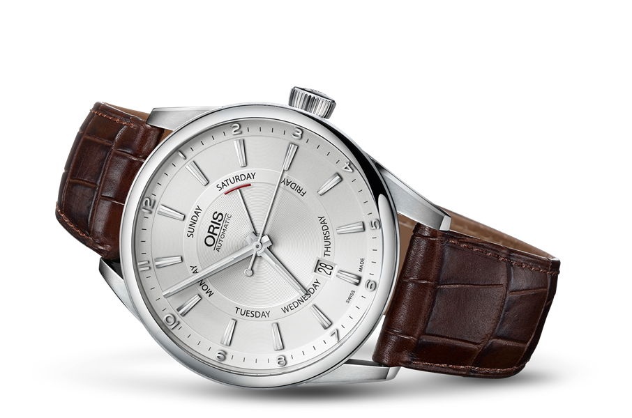 oris artix pointer day date